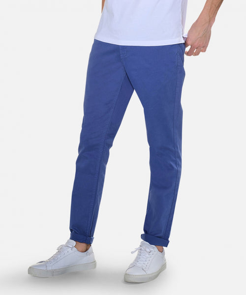 Garment dyed five pocket | Royal Blue