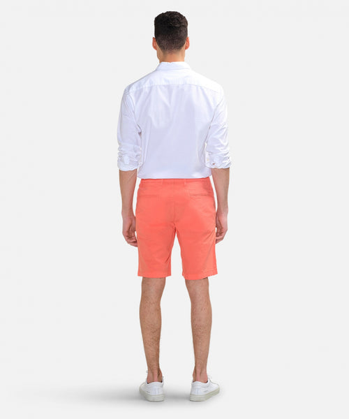 Poplin Shorts | Coral Red