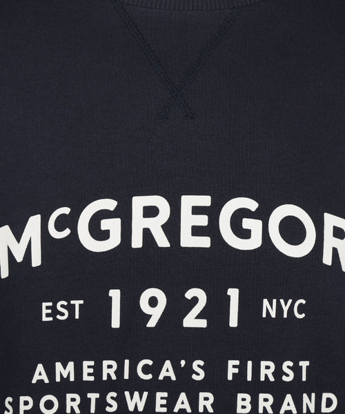 Sweater met ronde hals | Navy