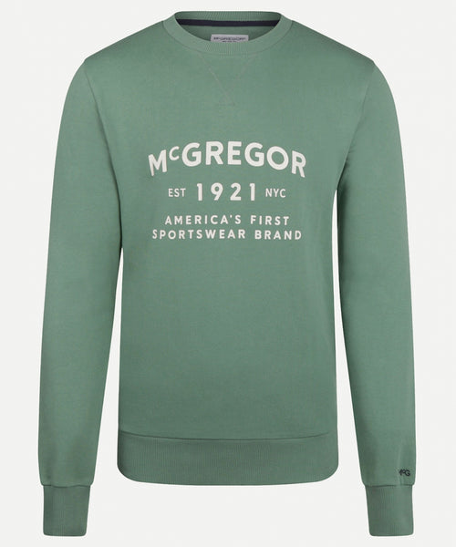 Sweater met ronde hals | Green