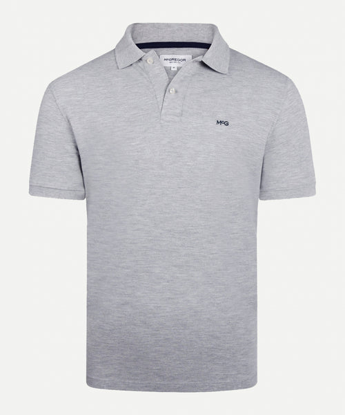 Classic polo regular fit | Grey Melange