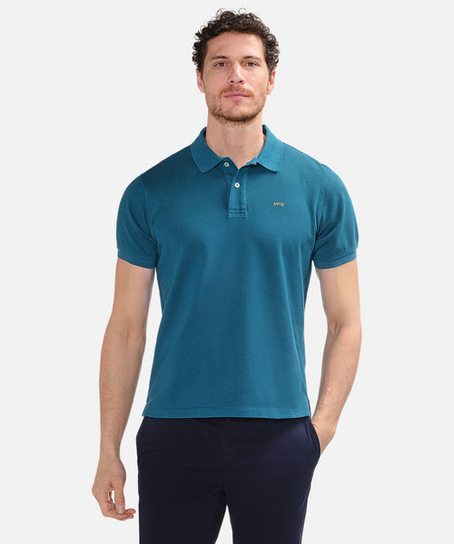 Classic polo regular fit | Dark Turquoise