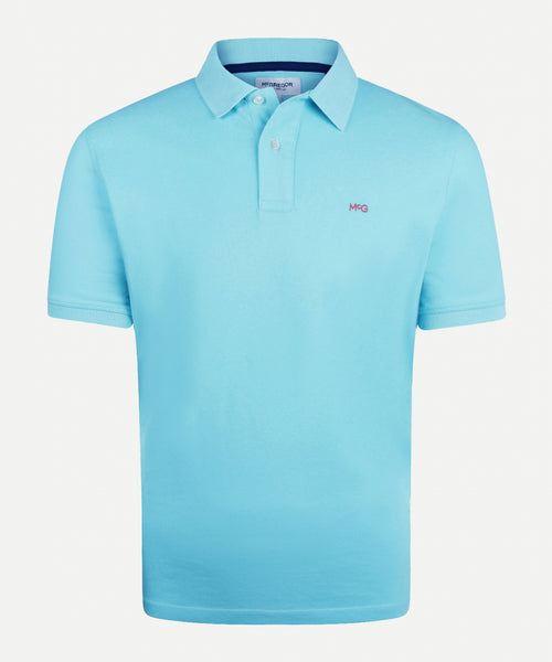 Classic polo regular fit | Aqua