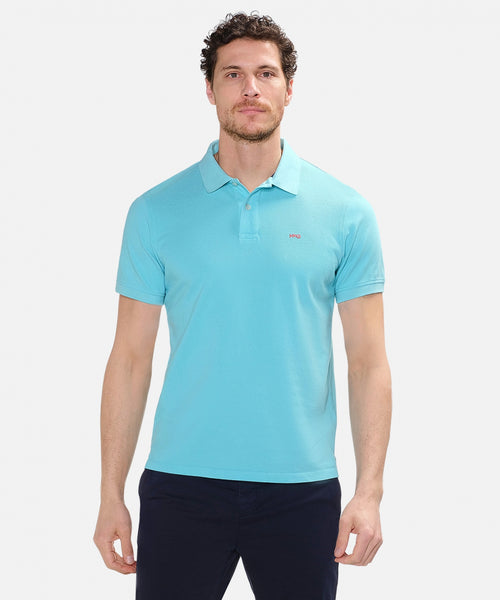 Classic polo regular fit | Aqua