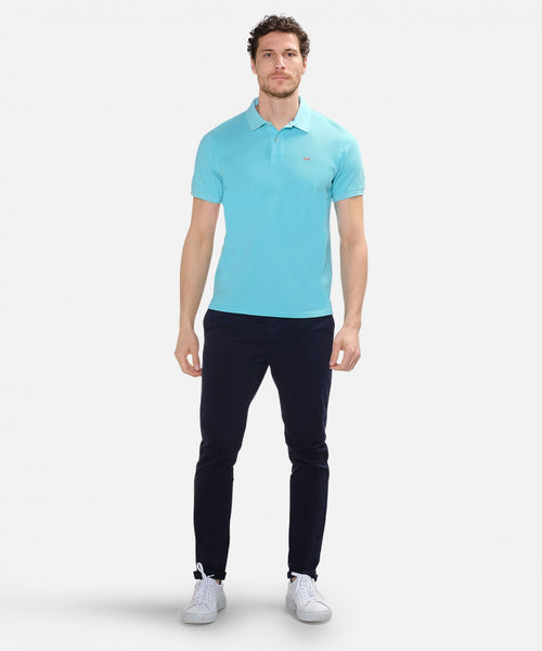 Classic polo regular fit | Aqua