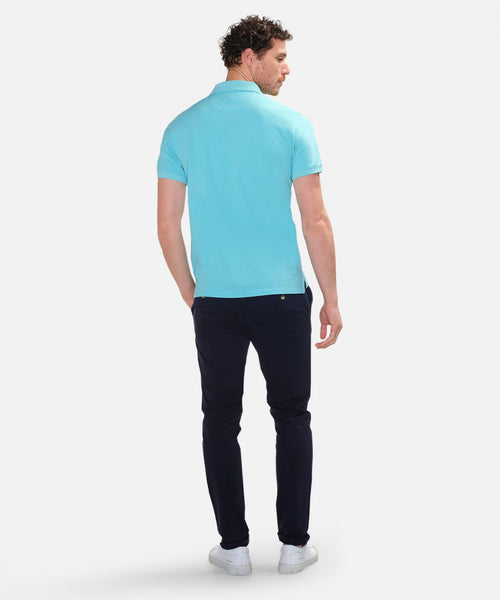 Classic polo regular fit | Aqua