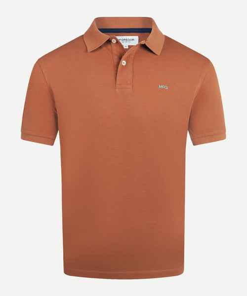 Classic polo regular fit | Brown