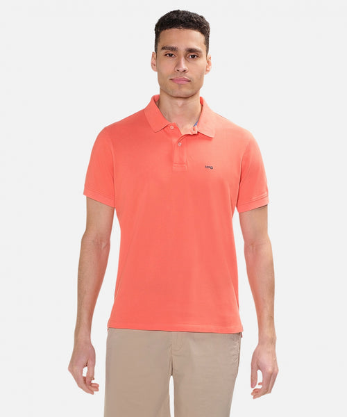 Classic polo regular fit | Coral Red