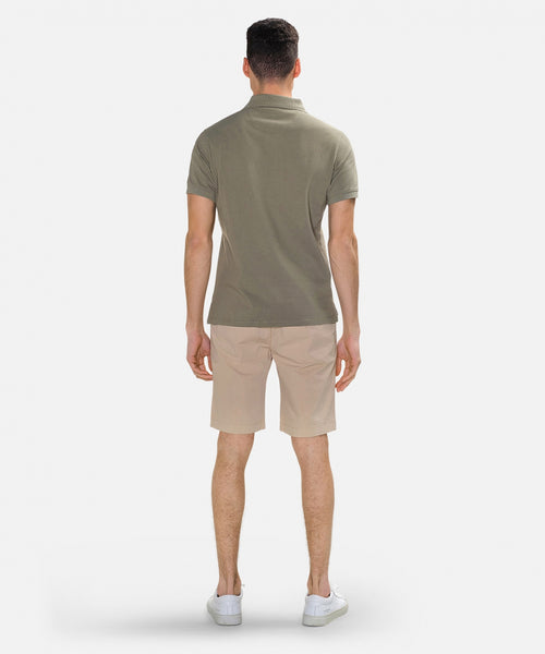 Klassieke polo regular fit | Olive