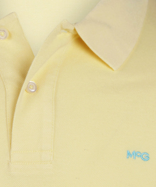 Klassieke polo regular fit | Yellow