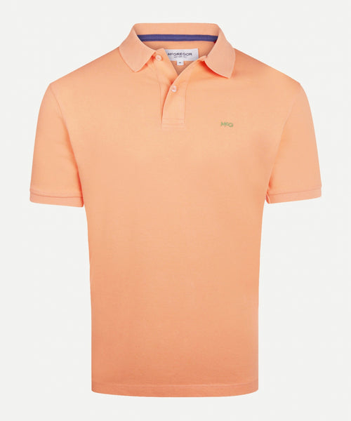 Klassieke polo regular fit | Orange