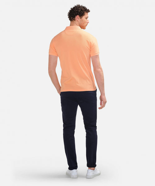 Klassieke polo regular fit | Orange