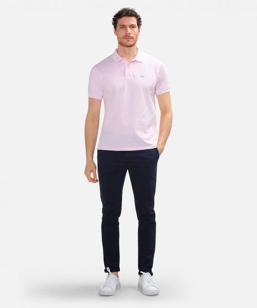 Klassieke polo regular fit | Pink