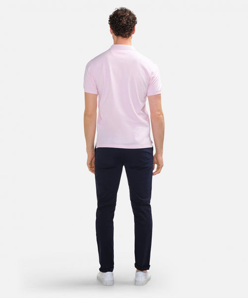 Klassieke polo regular fit | Pink