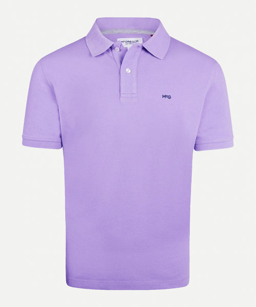 Klassieke polo regular fit | Purple