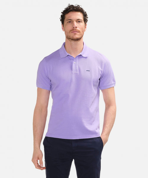 Klassieke polo regular fit | Purple