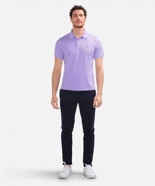 Klassieke polo regular fit | Purple