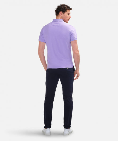 Klassieke polo regular fit | Purple