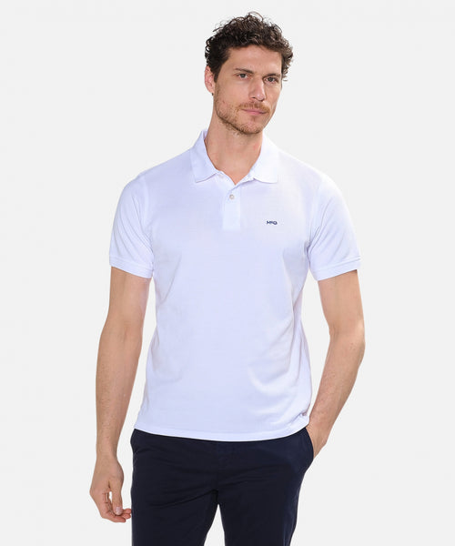 Classic polo regular fit | White