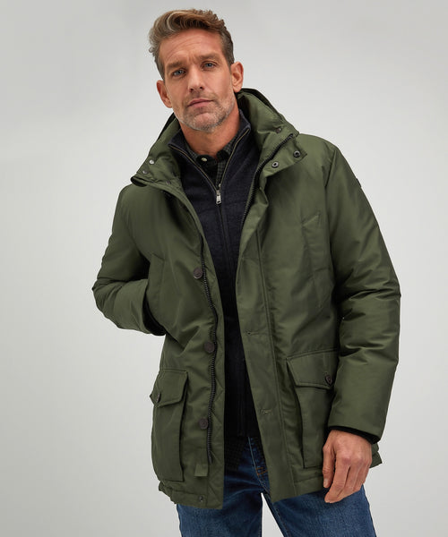 Parka jacket | Pine Green