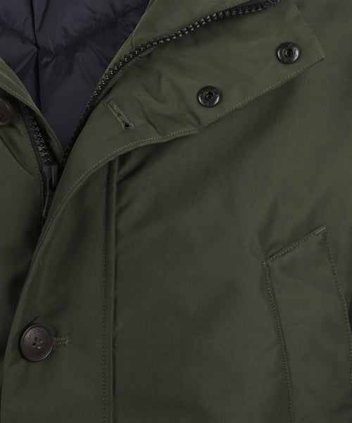 Parka jacket | Pine Green