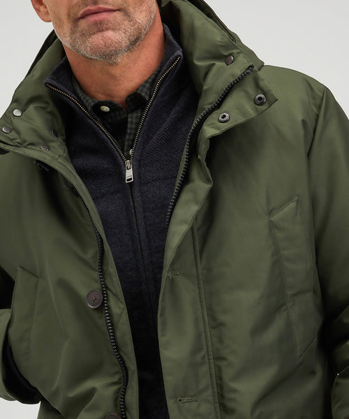 Parka jacket | Pine Green