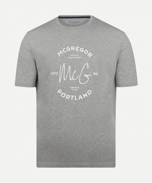 T-shirt Portland | Medium Gray Melange