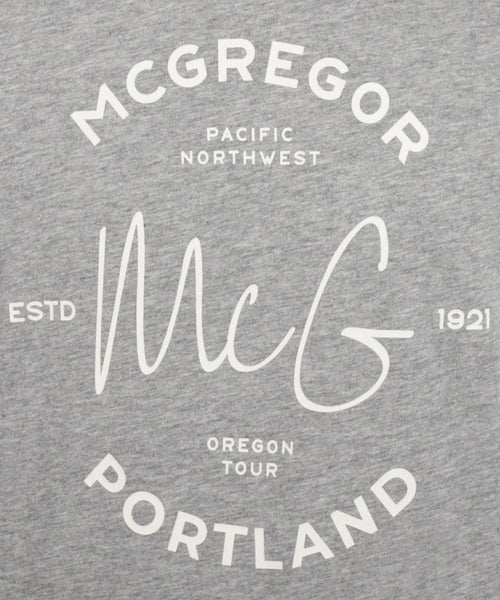 T-shirt Portland | Medium Gray Melange