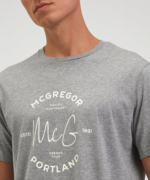 T-shirt Portland | Medium Gray Melange