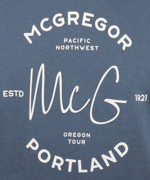 T-shirt Portland | Medium Blue