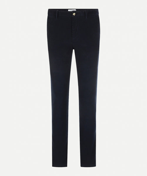 Chino corduroy slim fit | Navy