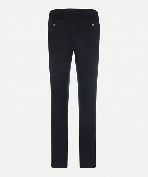 Chino corduroy slim fit | Navy