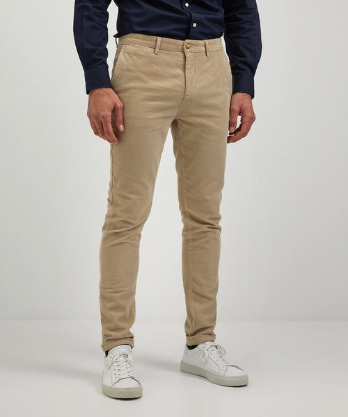 Chino corduroy slim fit | Sand