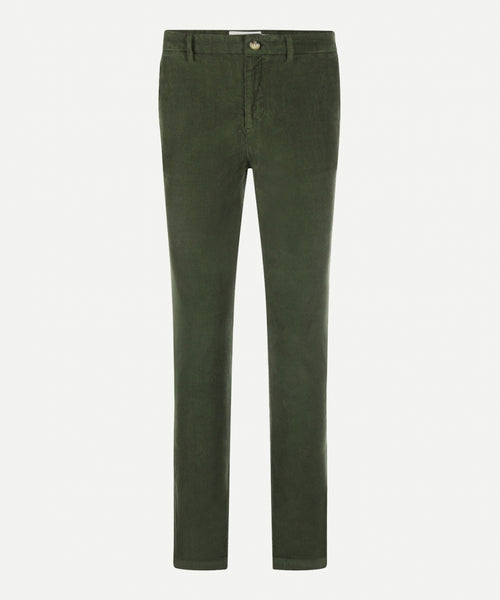 Chino corduroy slim fit | PineGreen