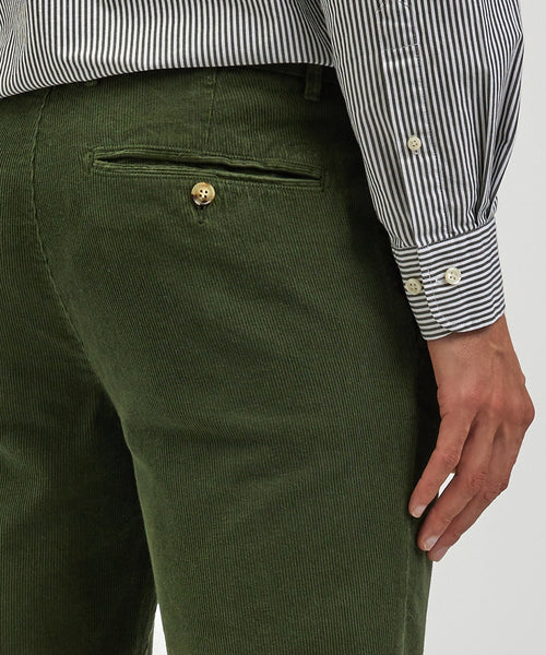 Chino corduroy slim fit | PineGreen