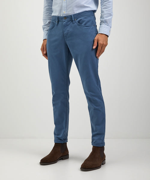 5 Pocket Trousers Slim Fit | Medium Blue