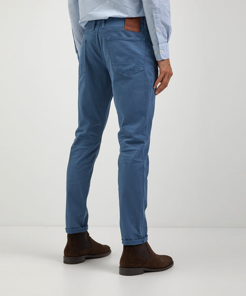 5 Pocket Trousers Slim Fit | Medium Blue