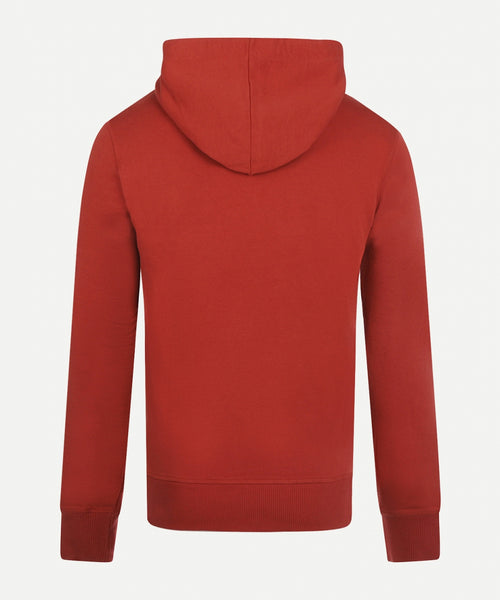 Hoodie met graphic | Rusty Red