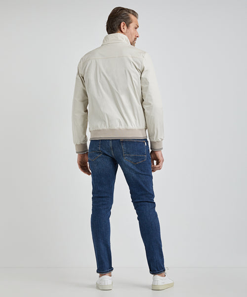 Bomber Jacket Cotton | Sand