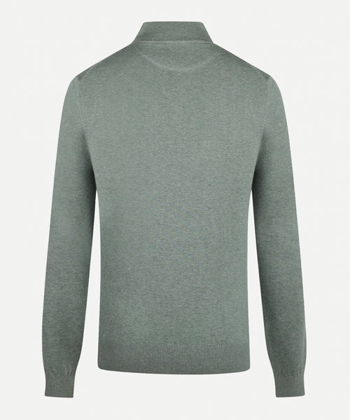 Half Zip Sweater | Sage