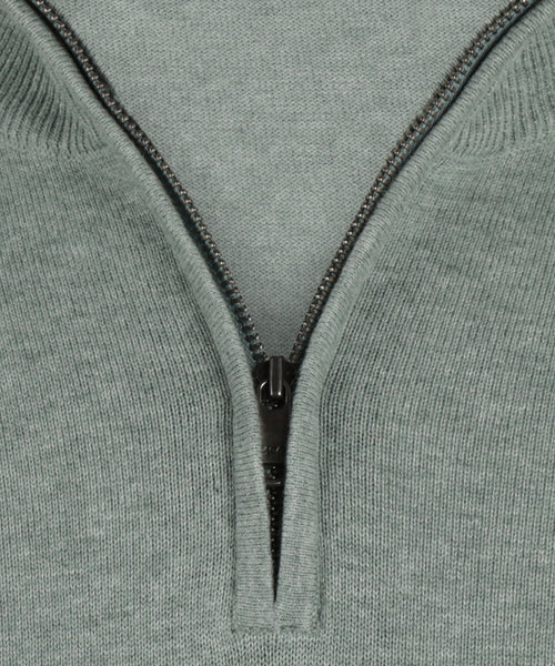 Half Zip Sweater | Sage