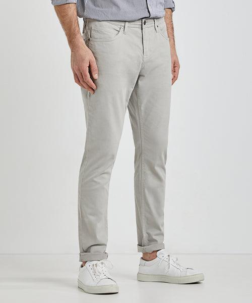 5 Pocket Trousers Slim Fit | Medium Grey