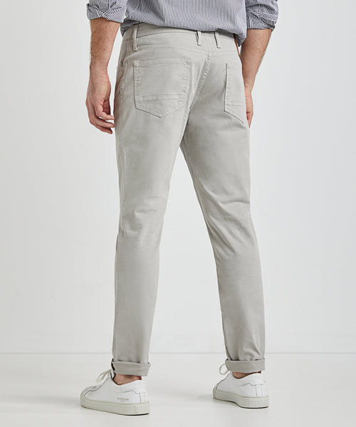 5 Pocket Trousers Slim Fit | Medium Grey