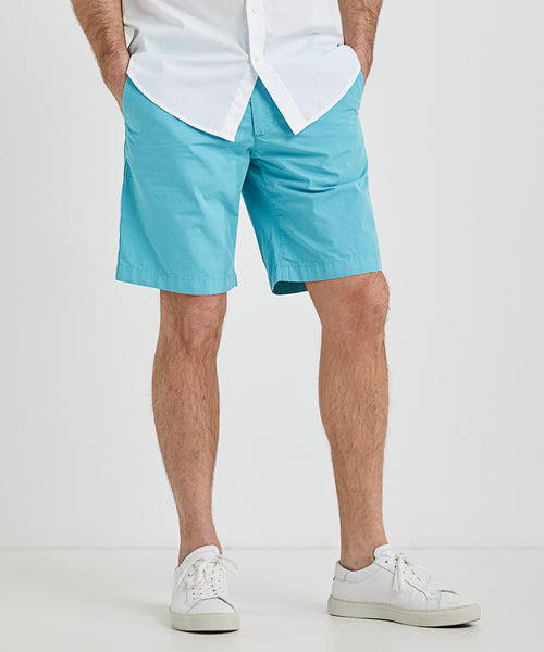 Shorts Poplin | Aqua