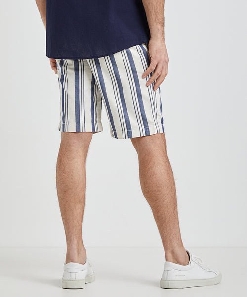 Shorts Big Stripe | Medium Blue