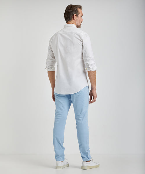 Overhemd Stretch Oxford | White