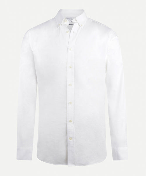 Overhemd Stretch Oxford | White