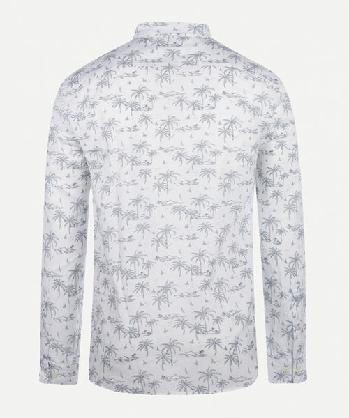 Shirt All-Over Print | White