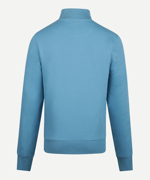 Half Zip Sweater | Dark Aqua