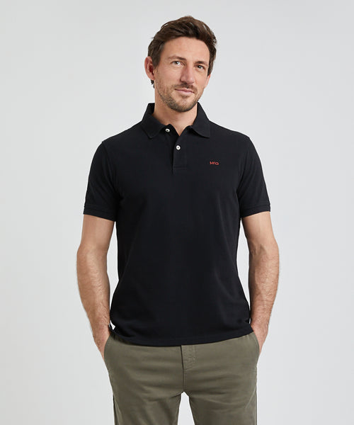 Klassieke Polo Regular Fit | Black